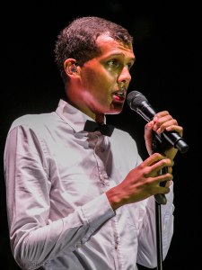 Stromae in Kigali Oct 17,2015 Sweat flowing, tunes killing the mass